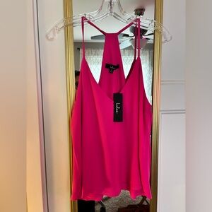 Lulu's Hot Pink Double Lined Camisole - NWT